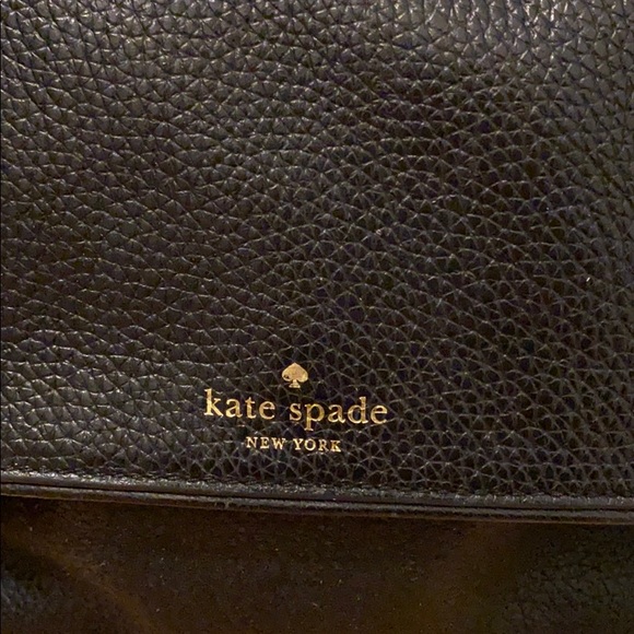 SOLD-Kate Spade Black Crossbody - Picture 3 of 4